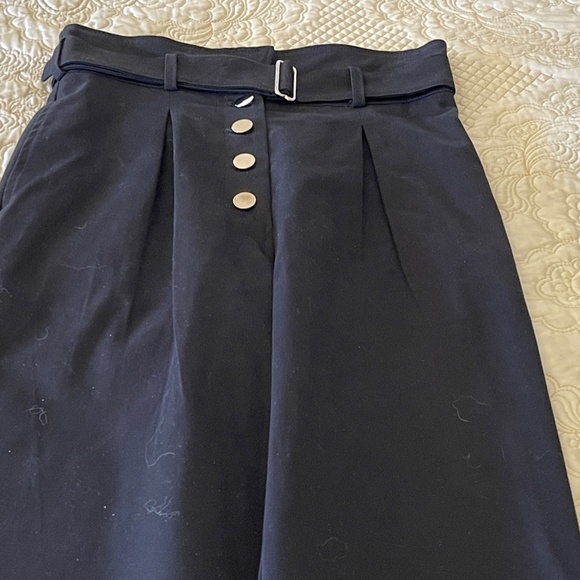 THE RANGE NYC Black High Waist Sailor Trousers, Pants NWT! Retail: $318! XS - Picture 13 of 15